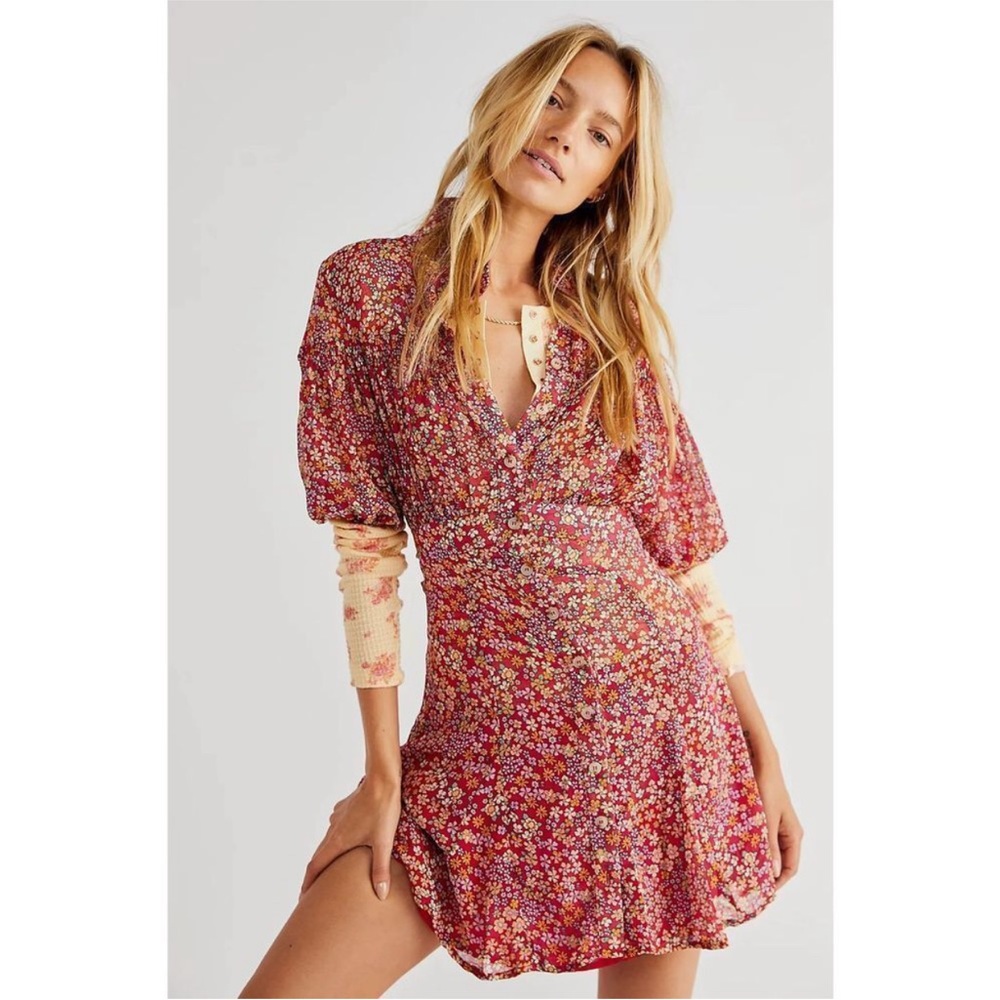 Free People! Bonnie Mini Dress